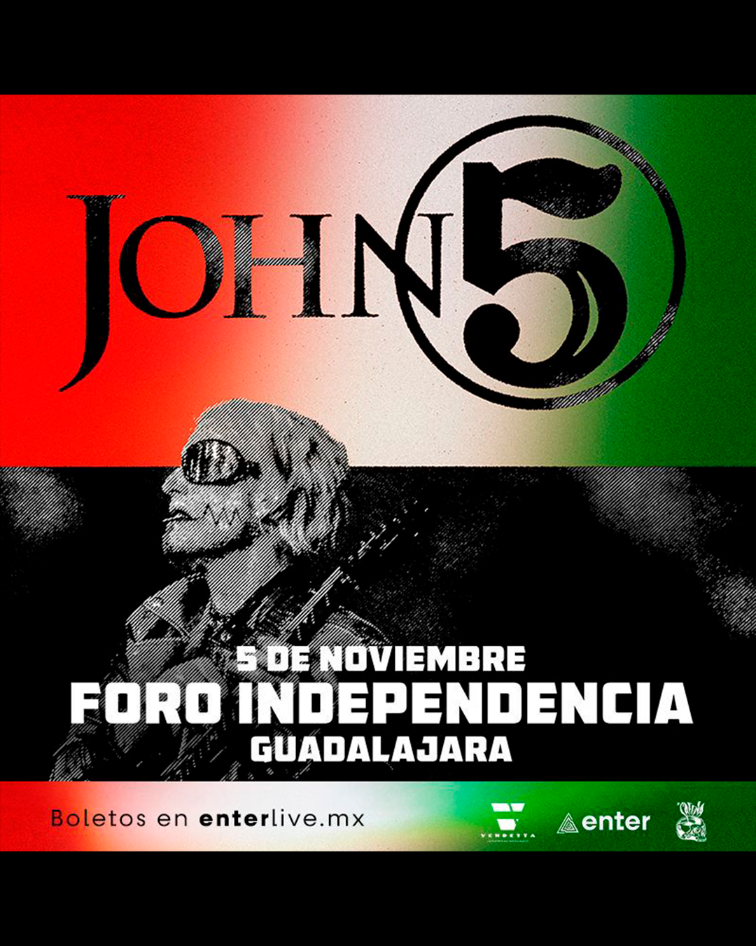 Flyer de JOHN 5