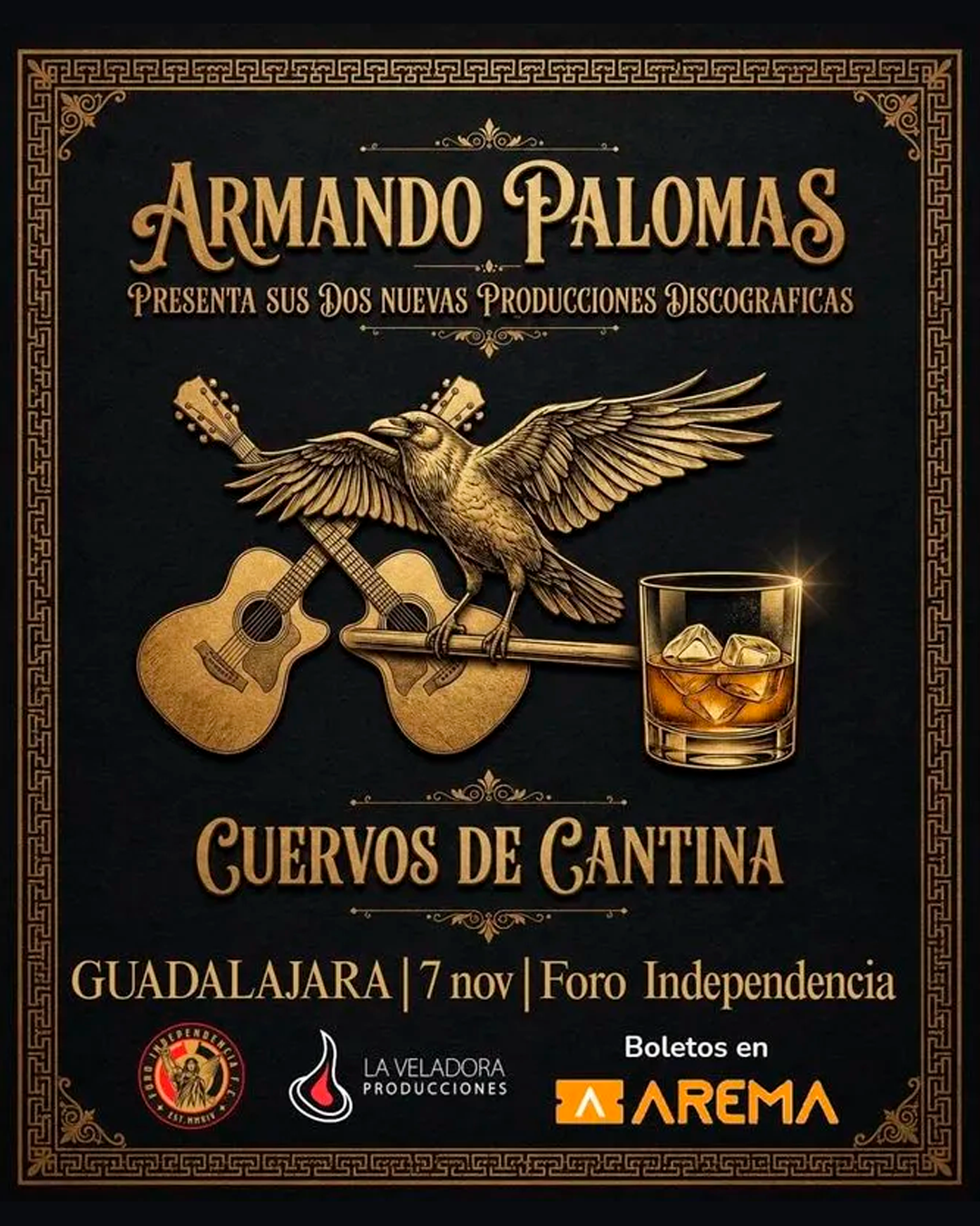 Flyer de ARMANDO PALOMAS
