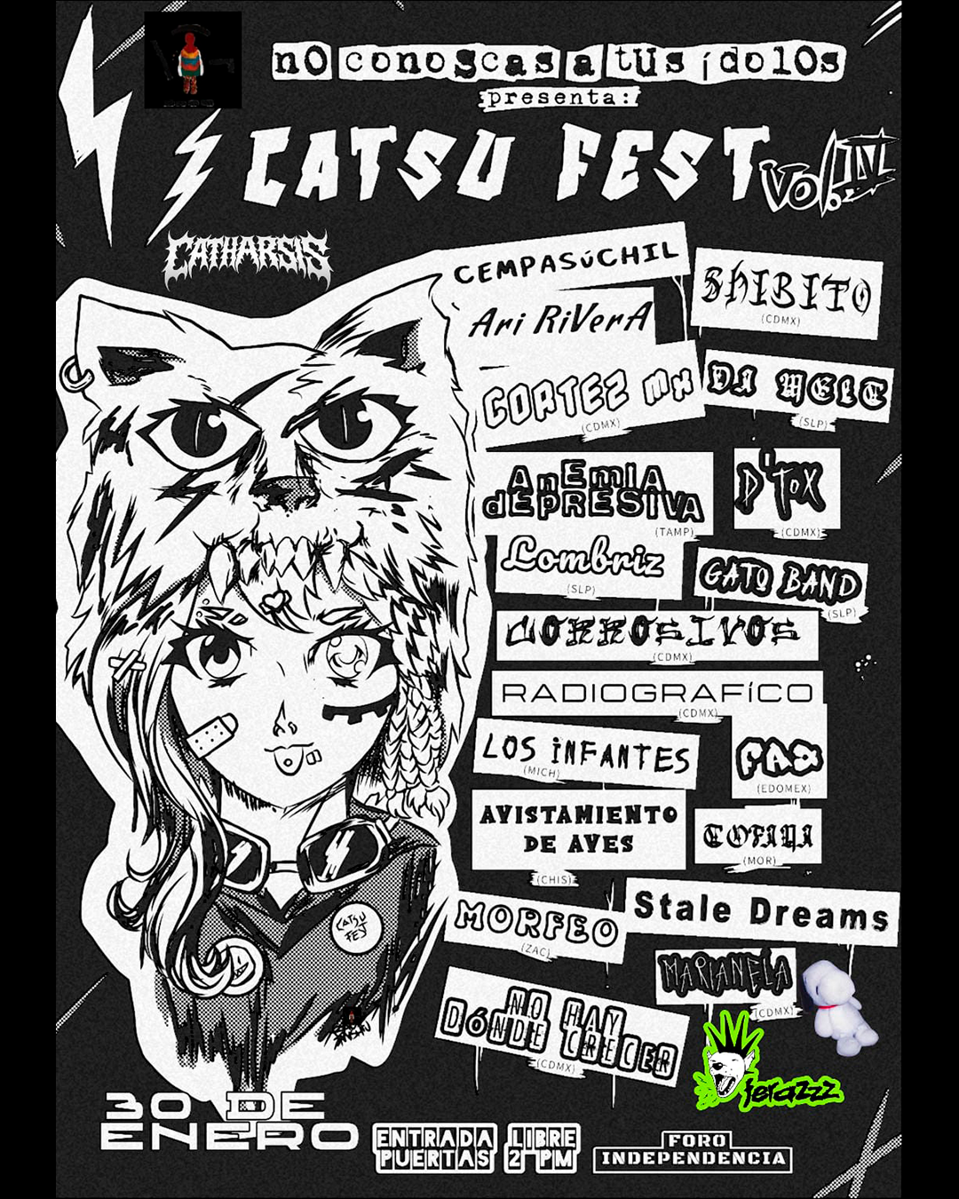 Flyer de CATSU FEST