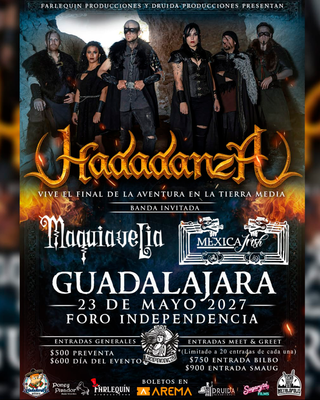 Flyer de HADANZA