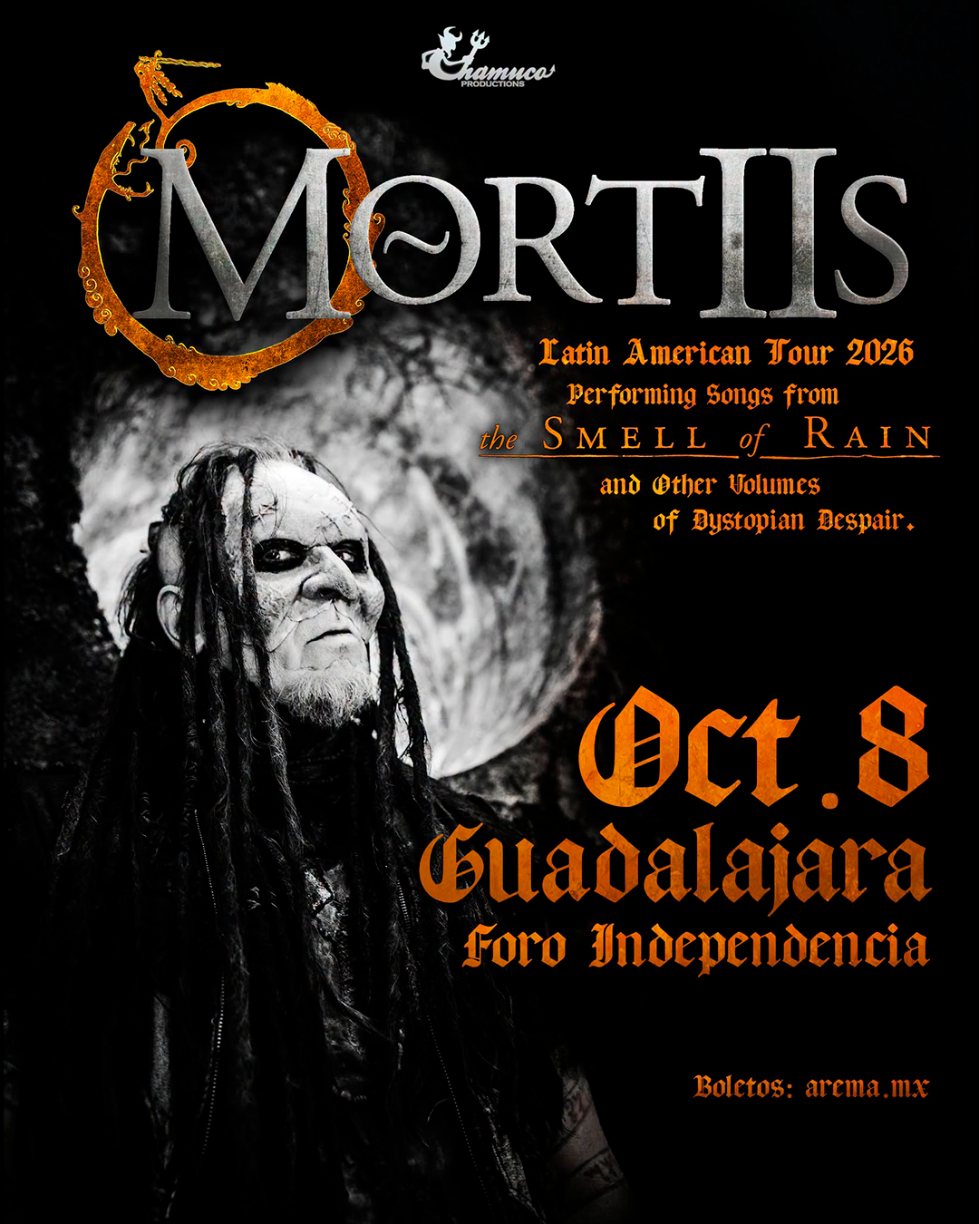Flyer de MORTIIS