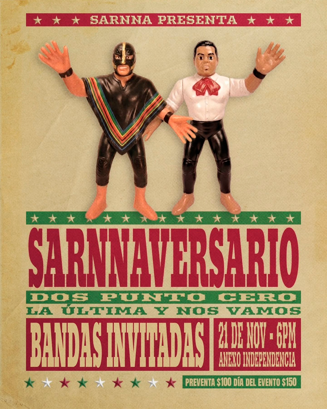 Flyer de SARNA