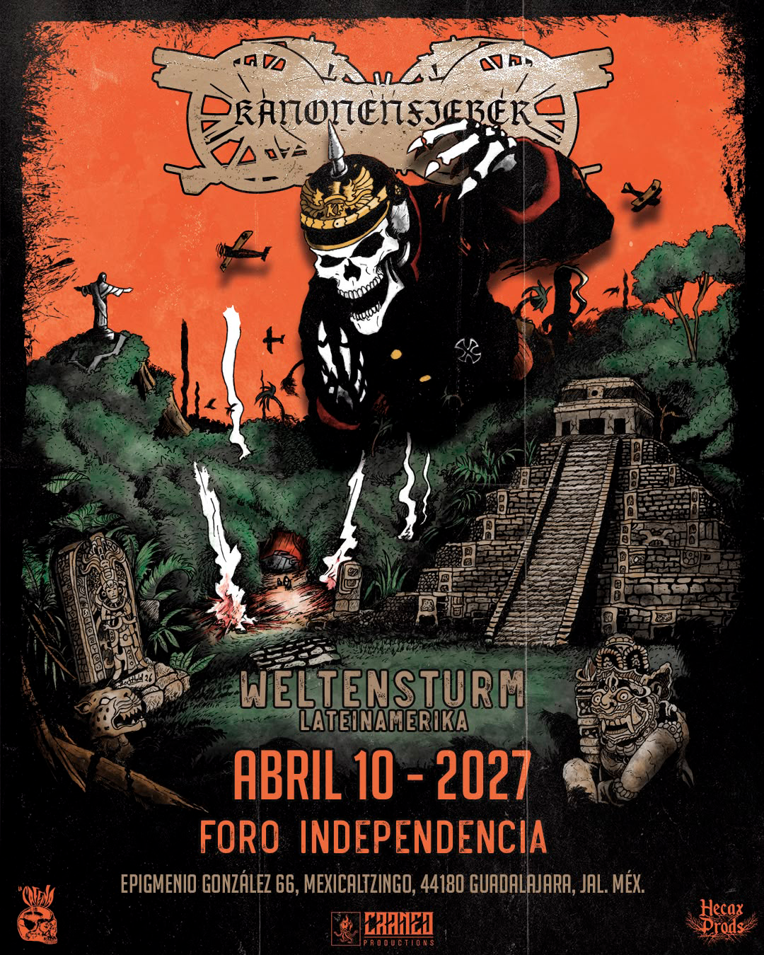 Flyer de KANONENFIEBER