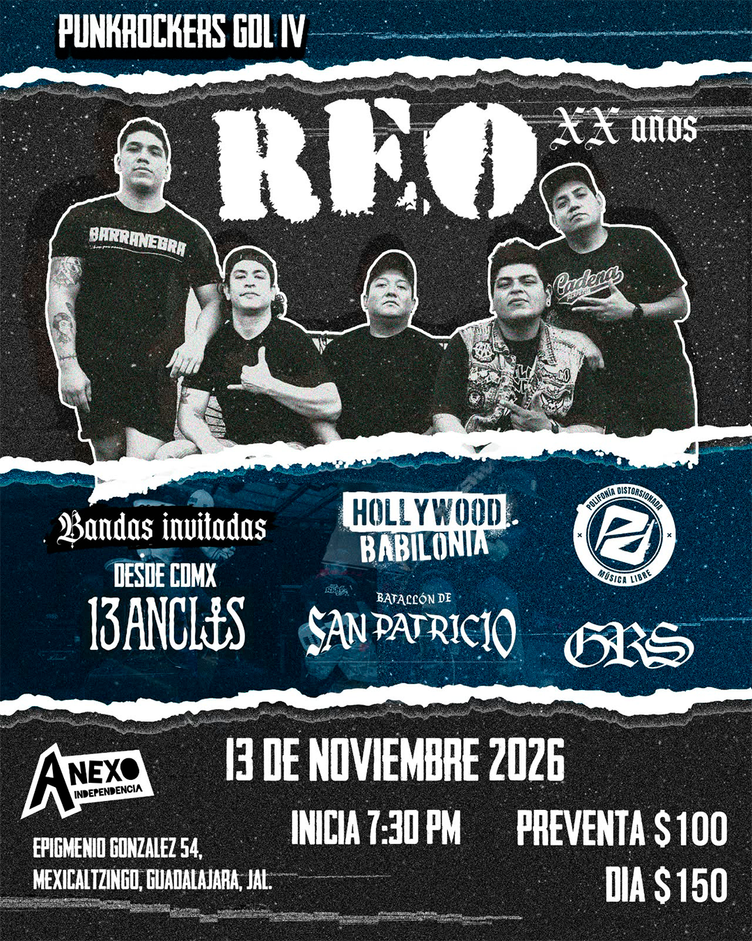 Flyer de REO